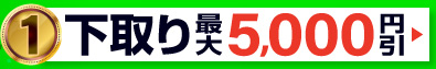 下取り 最大5000円引き