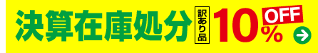 在庫処分市 10%OFF